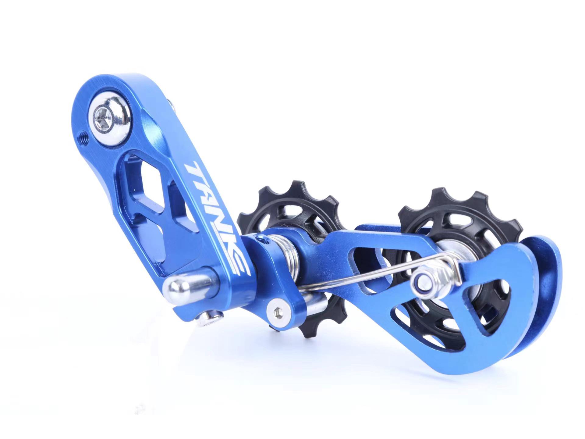 

Карбоновый натяжитель цепи для горного велосипеда TANKE для дерт-джампинга и стрита - Защита от сброса, одинарная скорость