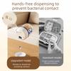 Large Capacity 4 Grids Pill Organizer Press Type Daily Pill Dispenser  Office