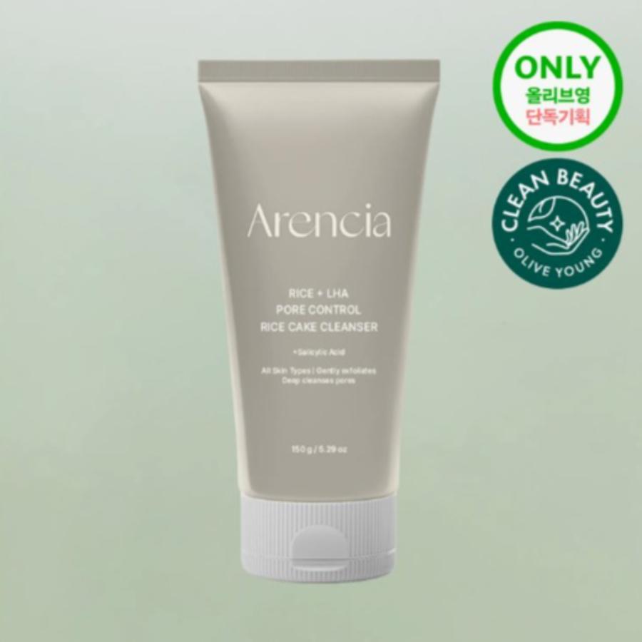 arencia Rice + LHA Pore Control Rice Cake Cleanser 150ml