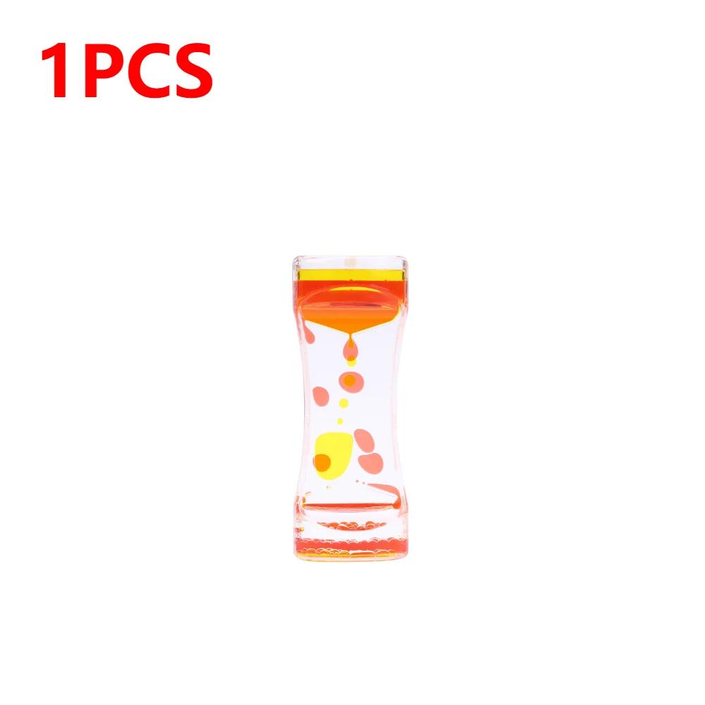 

1/2/3/6 шт. Жидкостный пузырьковый механизм, песочные часы, жидкий пузырьковый таймер, крутые украшения для офисного стола, украшения для детей и взрослых, подарочные изделия