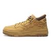 Li Ning Wave MID FLEECE Thermal Slip Resistant Mid top Skateboard Shoes Men's Brown AGCU419-1