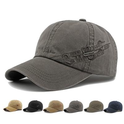 Cotton Baseball Cap Men Outdoor Sun Hat Embroidered Cap