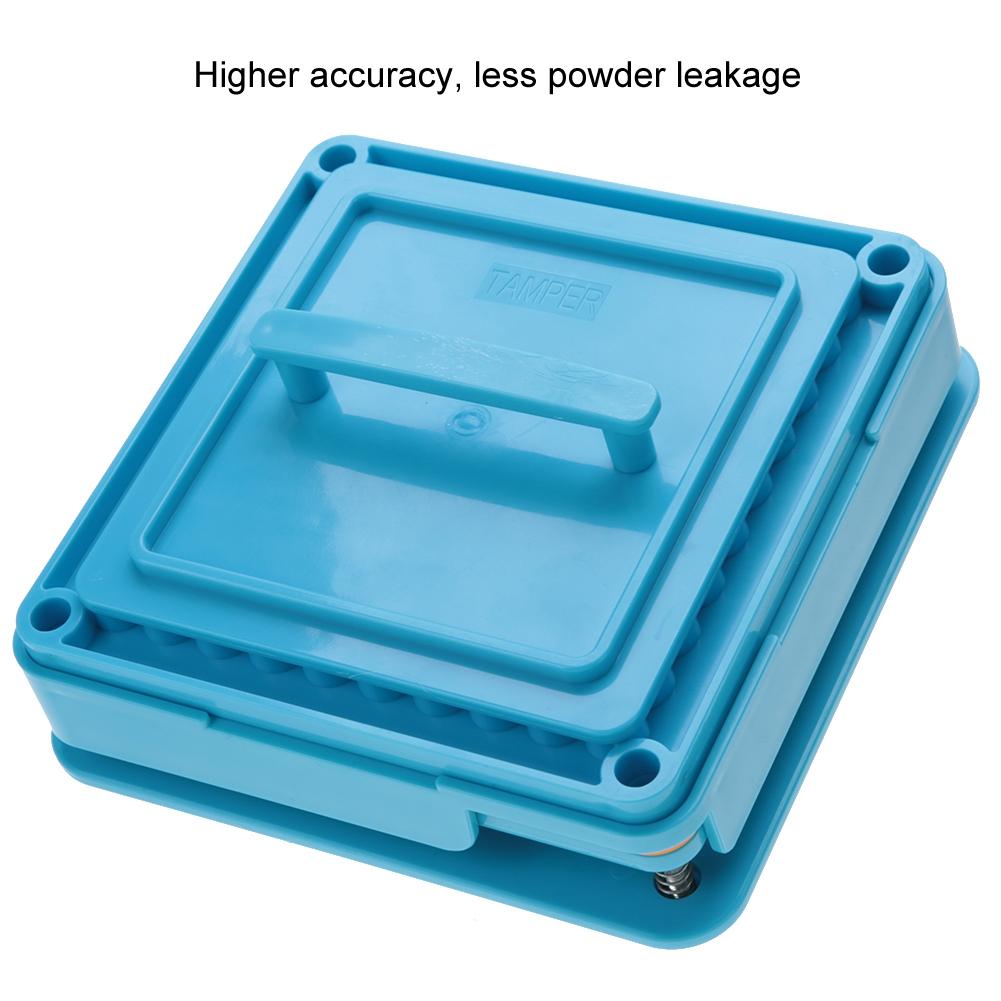 2 Types 100 Holes Empty Capsule Filler Powder Spreader Plates Capsules Filling Tool