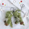 [BUYM] Dinosaur Stuffed Animal Keychain, Tyrannosaurus Rex Plush Toy, Cute Plush Bag Charm, Hanging Toy, Dinosaur Keychain, Birthday Gift