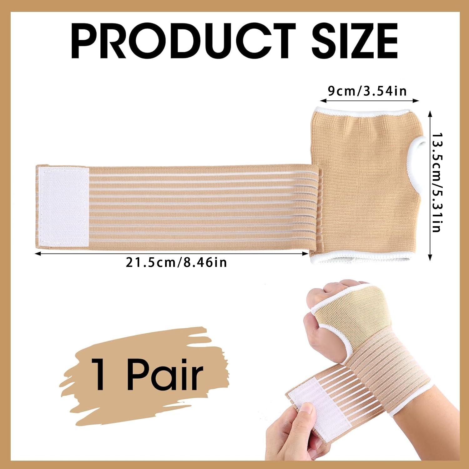 

Sports Pressurized Winding Palm Guard Outdoor Cycling Mountaineering Half Finger Hand Tape Pressurized Knitted Wrist Guard Palm Guard one pair