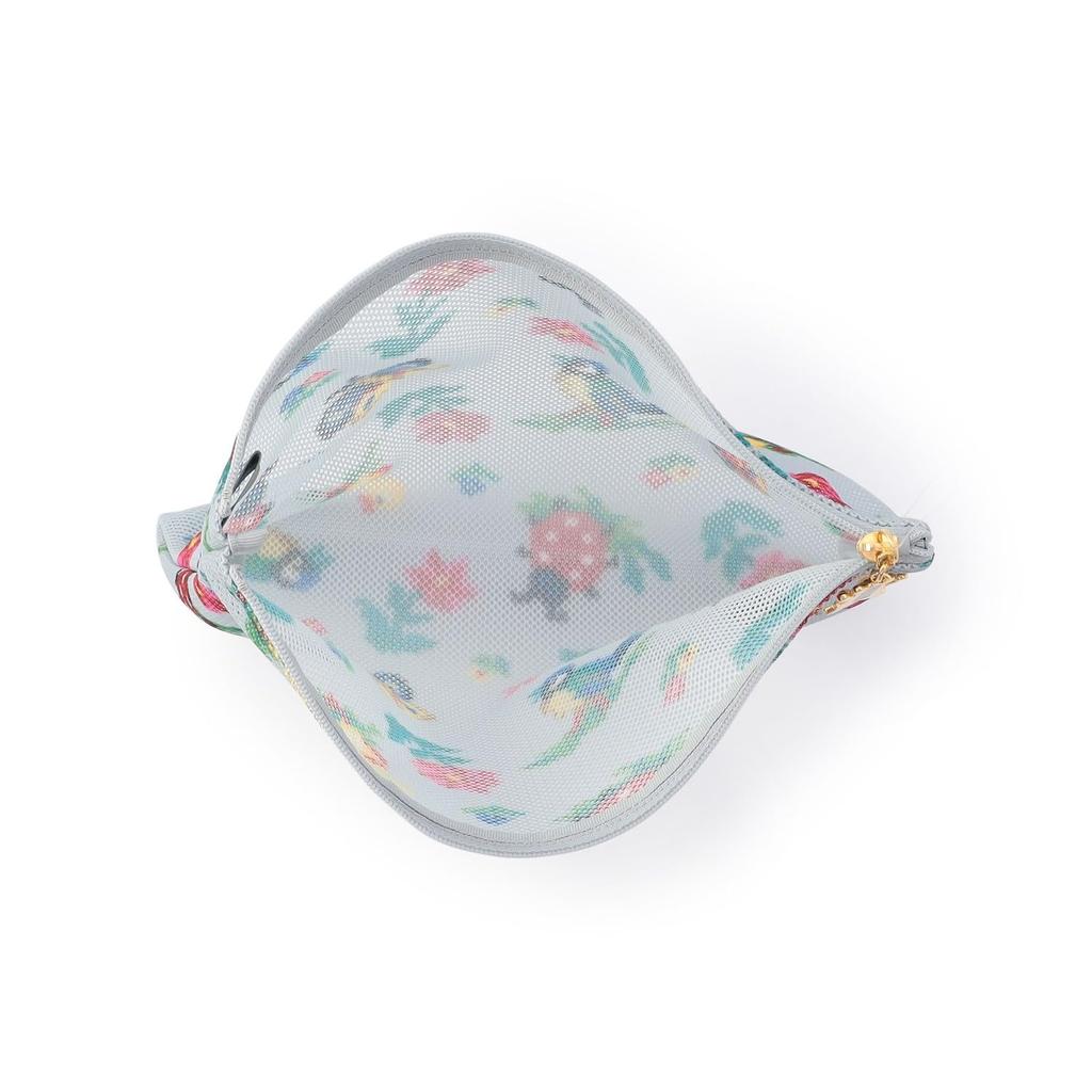 Mesh Pouch Heidi Gray [Feiler] [126823121351110] HEMP-231351 Women's