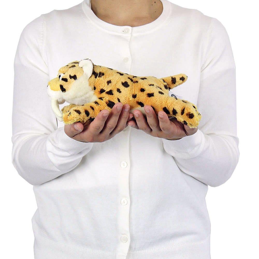 Carolata Tiger Plush Toy Realistic Animal Toy Doll Gift Present Birthday Christmas Present Saber-toothed (Nestling Series/Soft Touch) (Twice Tested) /