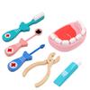 Pretend Play House Doctor Toy Wooden Medical Toolbox Dentist Set Simulation Play House Toy Role Playing Life Skill For Children