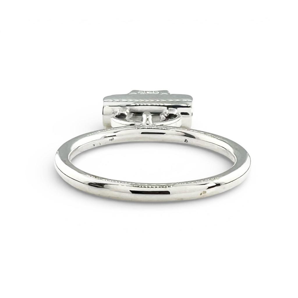 Excellent HERMES Ring Amulet Constance Silver AG925 Women 54 Used