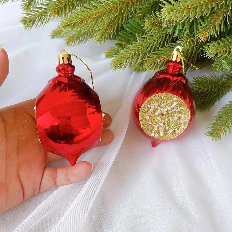 New Christmas Balls Christmas Tree Decoration Pendants Shaped Balls Creative Home Holiday Decorations DIY Christmas Tree Decor