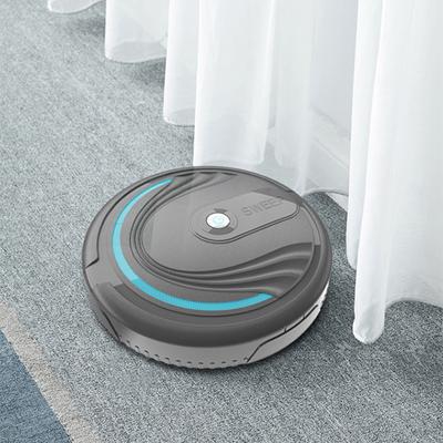 Aspiradora Robot Inteligente Robot de Barrido Automático de Suelo Barredora Aspiradoras para Pelo de Mascota Suelos Duros Alfombra