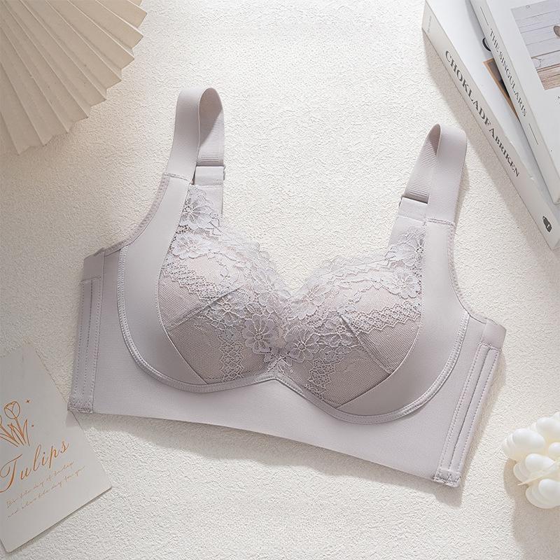 

Бесшовный бюстгальтер с тонкой чашкой для большой груди приподнимает и предотвращает провисание, поддерживает подмышечный жир и обеспечивает формирование. 44/100CD фиолетовый