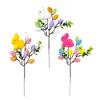 Creative Foam Eggs Tree Branch Colorful Simulation Easter Egg Bouquets Artificial DIY Fake Plant Festival Party