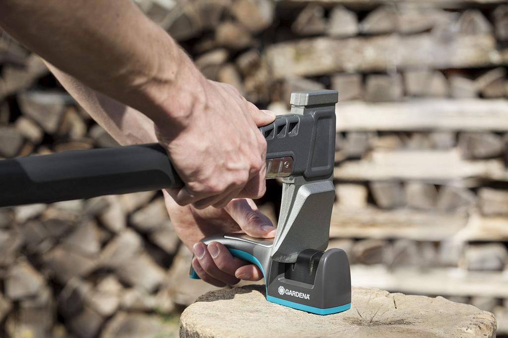 GARDENA Axe Sharpener, Blade Sharpener 8712-20, Product Warranty: Up to 25 Years