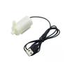 Super Quiet DC 5V USB Brushless Mini Submersible Pump Portable for Hydroponic Fish Tank Circulating Water Craft Fountain