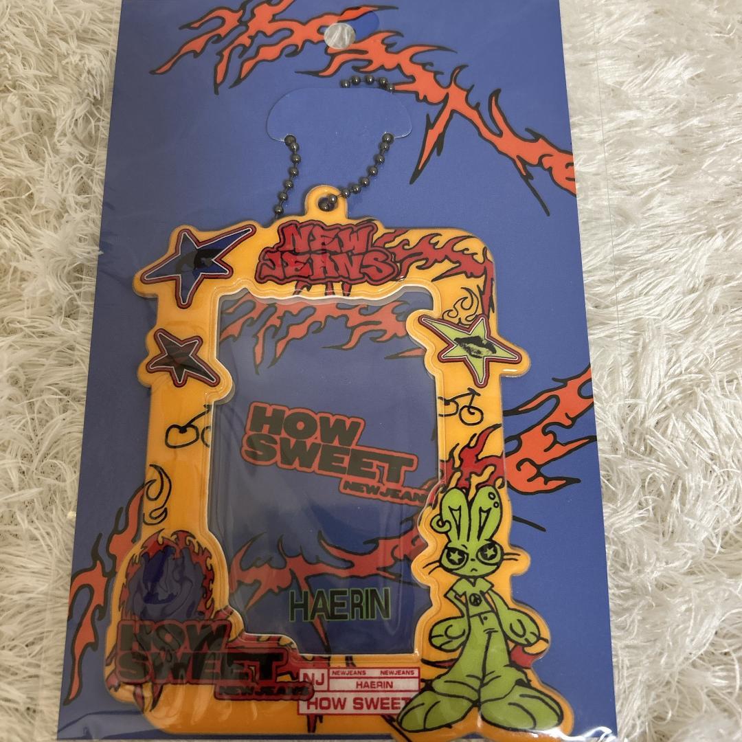 

[USED] newjeans trading card holder line friends pop up herringbone