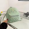 Fashion Rivet Pearl Shoulder Women's Bag Summer Versatile Multifunctional Large Capacity Light Luxury Backpack