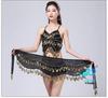 Sequined Hip Scarf with Tassel Coins for Jazz & Belly Dance Performance