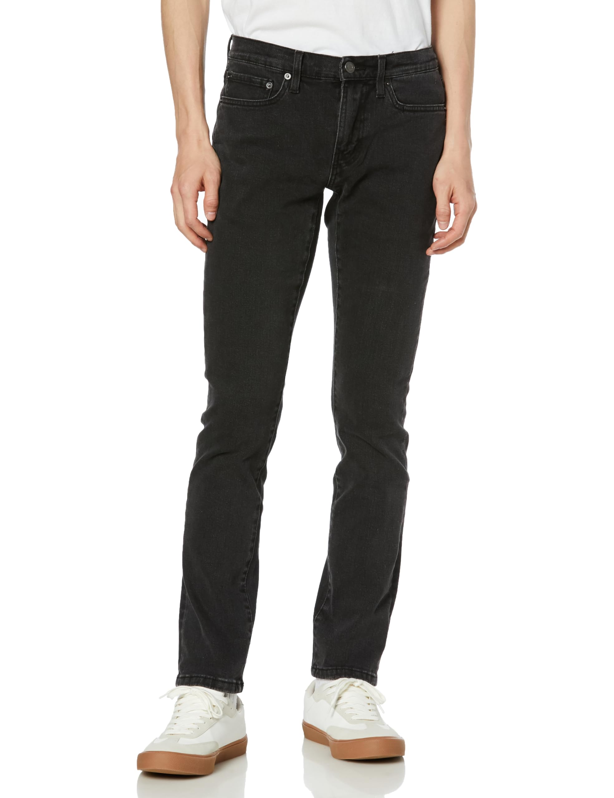 Amazon Essentials Slim Fit Washed Black Sizes Men s Jeans, W30/L34