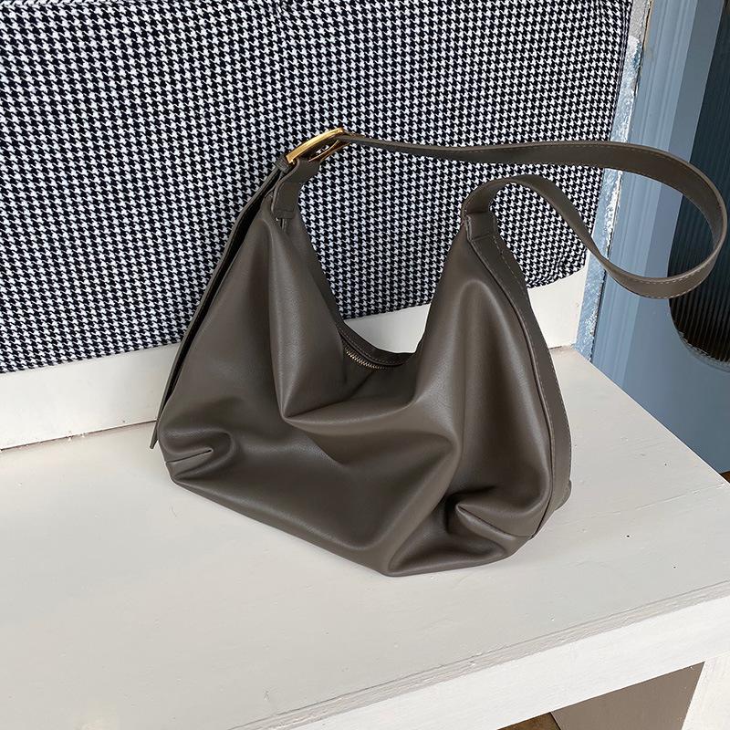 Korean Minimalist Large-Capacity Daily Shoulder & Crossbody Bag for Women 2025