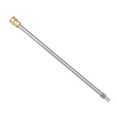 Varilla de extensión para hidrolavadora de 40 cm, lanza larga de 1/4 de pulgada, conexión rápida de 4000 psi