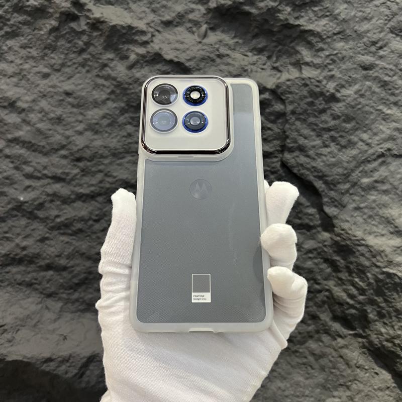 Luxury Transparent TPU Phone Case for Motorola Signature Edge 70 Ultra 60 Pro 50 Fusion G77/67 Lens Protect Skin Feel Back Cover