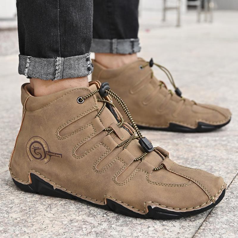 Medium And High Top Cotton Men'S Shoes Casual Xiyin Martin Boots