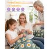Coopay Crochet Kit for Beginners, Crochet Starter Kit for Blanket, Granny Squares Video Instructions, Easy to Learn Knitting for Beginner