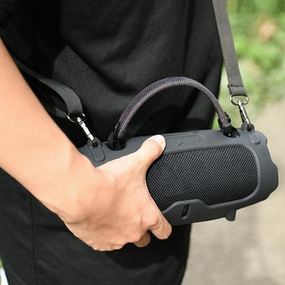 Tragbare Reise-Soft-Hülle mit Schultergurt Silikon-Schutzhülle Schale Schutzhaut Case für JBL Charge 6 BT Lautsprecher