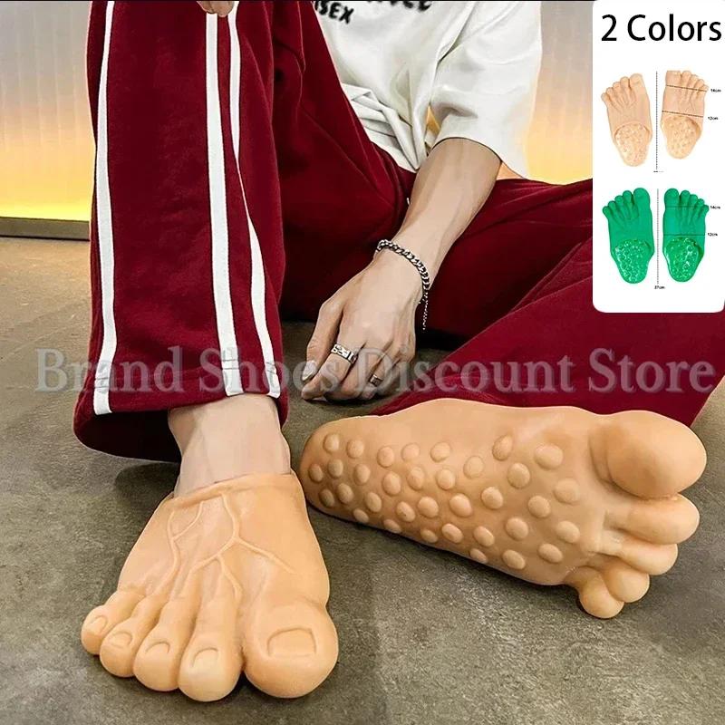Fashion Man Women Funny Slippers Footwear Shoes For Men Sandals Male House Shoes Beach Slippers Slippers Bigfoot Amazing Sandals