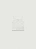 Deobanes Cotton Eyelet Knit Cardigan Ensemble With Sleeveless Top_Ivory