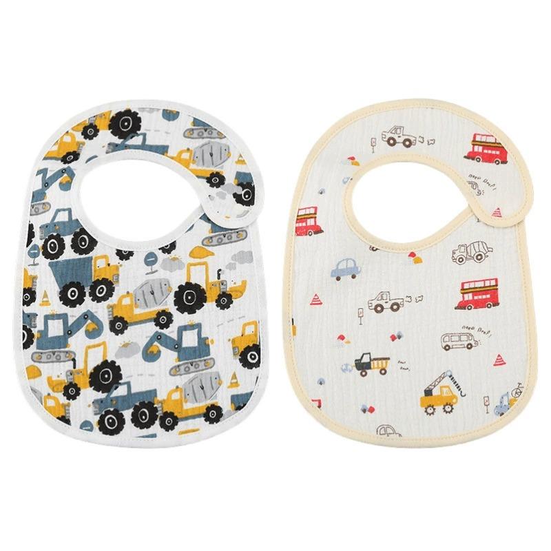 

Летние водонепроницаемые детские слюнявчики Новые милые хлопковые детские слюнявчики Новорожденные отрыжки для детей Мальчик Девочка Мягкое кормление Слюна Полотенце