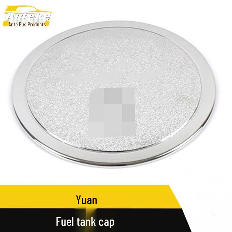 Yuan Fuel Tank Cap Electroplated Scratch-Resistant Decoration Sticker