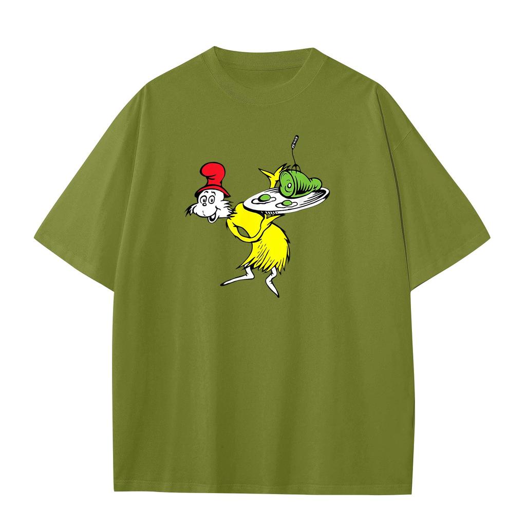 Boys And Girls Casual Loose Easter Print T-Shirt Round Neck Pullover Short Sleeve Top