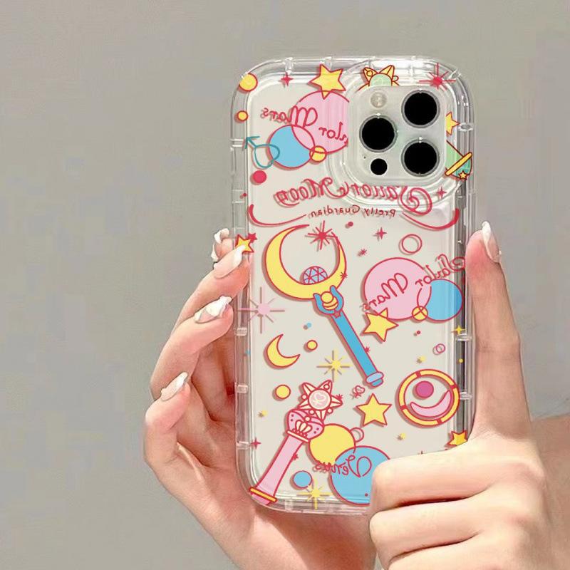 Beautiful girl magic wand apple 15 mobile phone case iphone14promax soft rubber 13/12/11 all-inclusive anti-drop XR