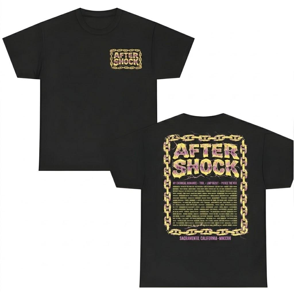 Aftershock Sacramento Festival 2026 T-Shirt Unisex All Sizes CB2320