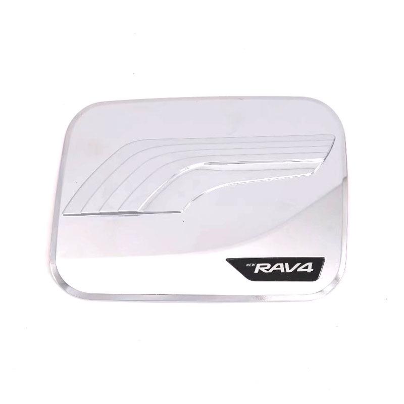 Compatible Exterior Accessories for 2020 Toyota RAV4: Window Trim, B-Pillar, Grille, Fuel Cap, Rear Wiper, and More.