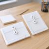 10Pcs Small File Storage Bag Waterproof Clear Plastic Document Pouches with String Closure For Receipt Document Paper