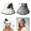 Badehut aus Filz, traditionell, langlebig, leicht, Mehrzweck-Duschhaube, angenehm zu tragen, zum Baden, Dampfen, für Männer und Frauen