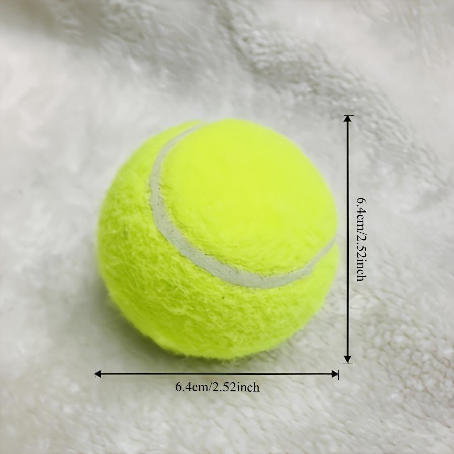 6pcs Small Dog Tennis Play & Training Pet Toys Dog Toy Ball Bite-Resistant Grinding Teeth High Elasticity Unbreakable Pet Ball
