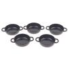 5Pcs 1/12 Dollhouse Simulation Soup Pot Model Dollhouse Miniature Kitchen Cookware Decoration Dolls House Accessories
