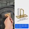 2 Bucăți Mărimi Multiple Pernă Scaun Blocare Metalică Pedală Blocare Placă Prindere Cataramă Accesorii Motociclete Piese Vehicule Electrice