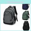 Oxford Backpack Breathable With 16in Laptop Compartment For Travel Schoolbag