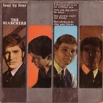 7inch Record SEARCHERS - Four By Four NEP24228 Pye Records 1965 UK Rock Used