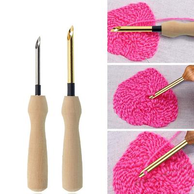 Diy Stricken Stickerei Stift Weben Nähen Filzen Handwerk Punch Nadel Einfädler