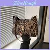 Stylish Brown Leopard Print Shoulder Bag For Women With Unique Design And Chic Appeal