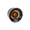 4Pcs Electric Guitar Bass Top Hat Knobs Replacements Clear Knobs Speed Volume Tone Control Knobs Guitar Contral Knobs