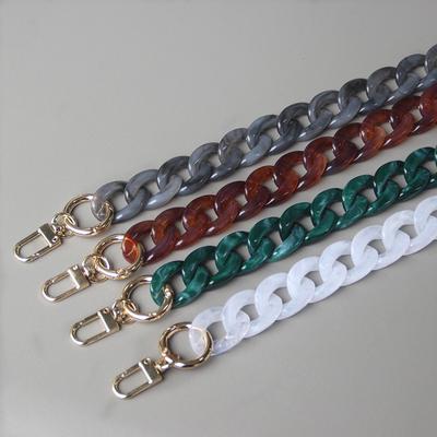 Yeni Moda Kadın Çanta Aksesuar Zinciri Ayrılabilir Yedek Beyaz Bej Kırmızı Mavi Gri Kayış Kadın Omuz DIY Reçine Zinciri