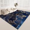 Luxury Nordic Flannel Carpets for Living Room Sofa Beside Texture Decoration Bedroom Rug Large Size Non-slip Washable Lounge Mat