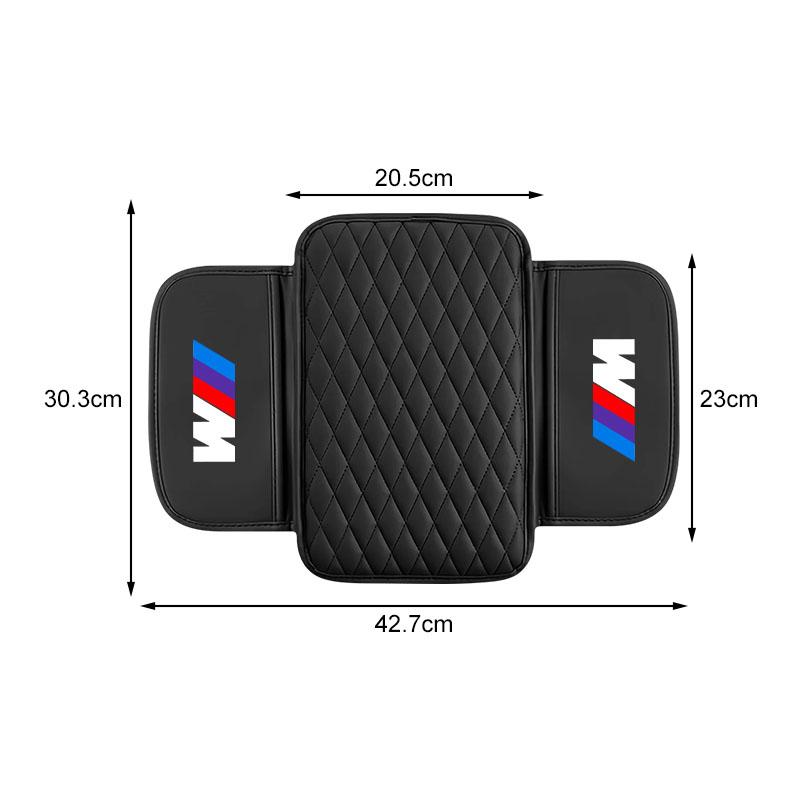1Pcs Leather Auto Consoles Car Armrest Cushion with Storage Car Styling For BMW M E34 E36 E60 E90 E46 E39 E70 F10 F20 F30 X5 X6 X1 M3 M5 M6 E71 F01